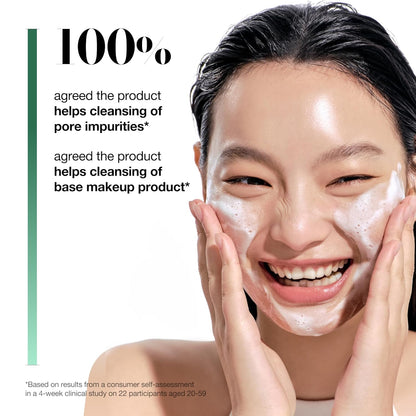 Heartleaf Quercetinol Pore Deep Cleansing Foam, Facial Cleanser, for Double Cleansing, BHA, Hyaluronic Acid, Glycerin, Face Wash, Blackhead Remover, Korean Skincare (150Ml/5.07 Fl.Oz.)
