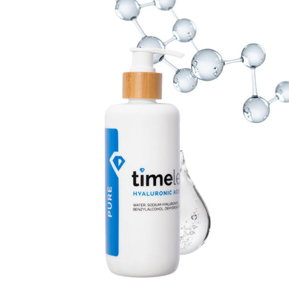 Hyaluronic Acid 100% Pure Serum - Hydrating Face Serum for Personal Care - Fragrance-Free Hyaluronic Acid Serum for Skin Care - 8 Oz
